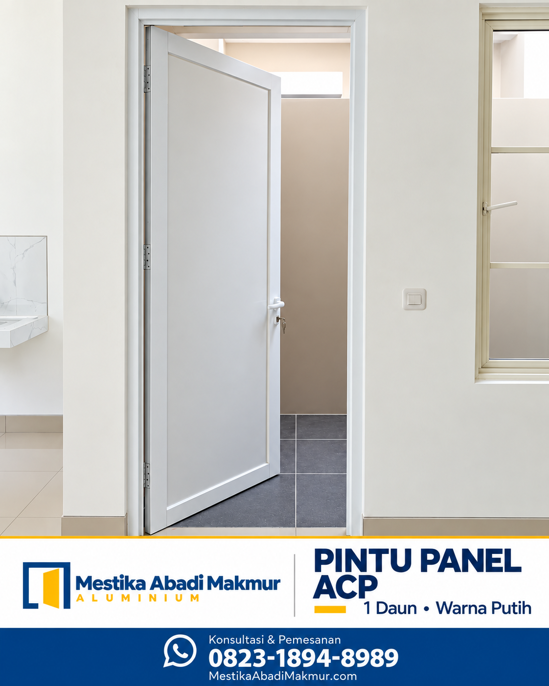 Foto produk pintu panel acp Mestika Abadi Makmur
