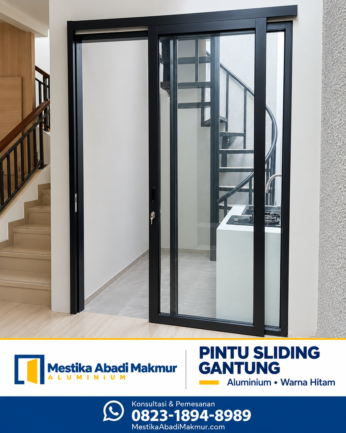 Foto produk pintu sliding gantung Mestika Abadi Makmur